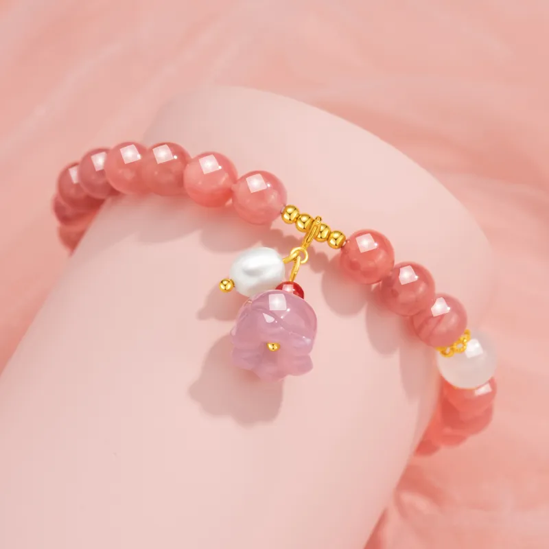 Lao Feng Xiang Agate Jade Bracelets Women's-5