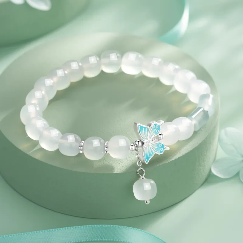 Lao Feng Xiang Chalcedony Bracelets Women's-5