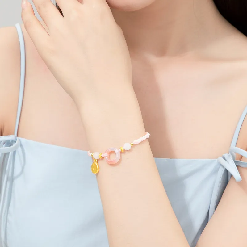 Lao Feng Xiang Agate Bracelets Unisex-8