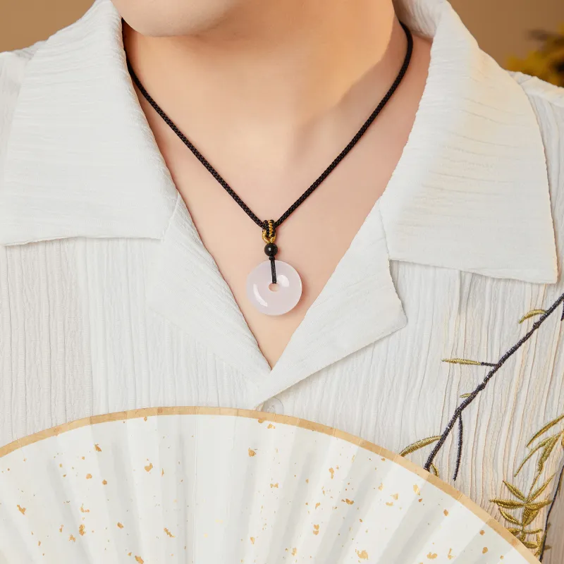 Lao Feng Xiang Chalcedony Necklaces Women's-6