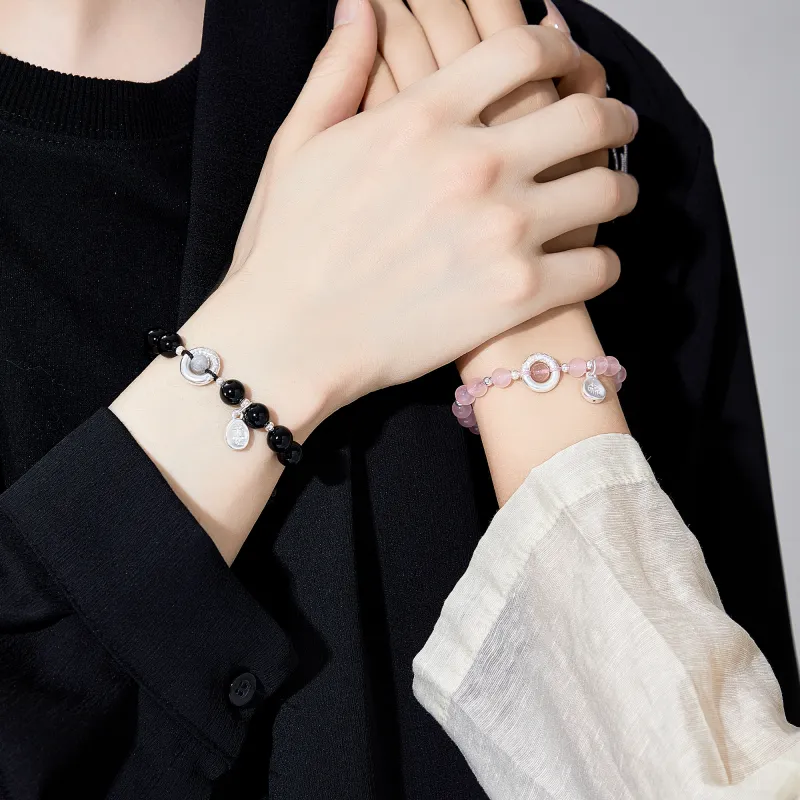 Lao Feng Xiang Agate Bracelets Unisex-15