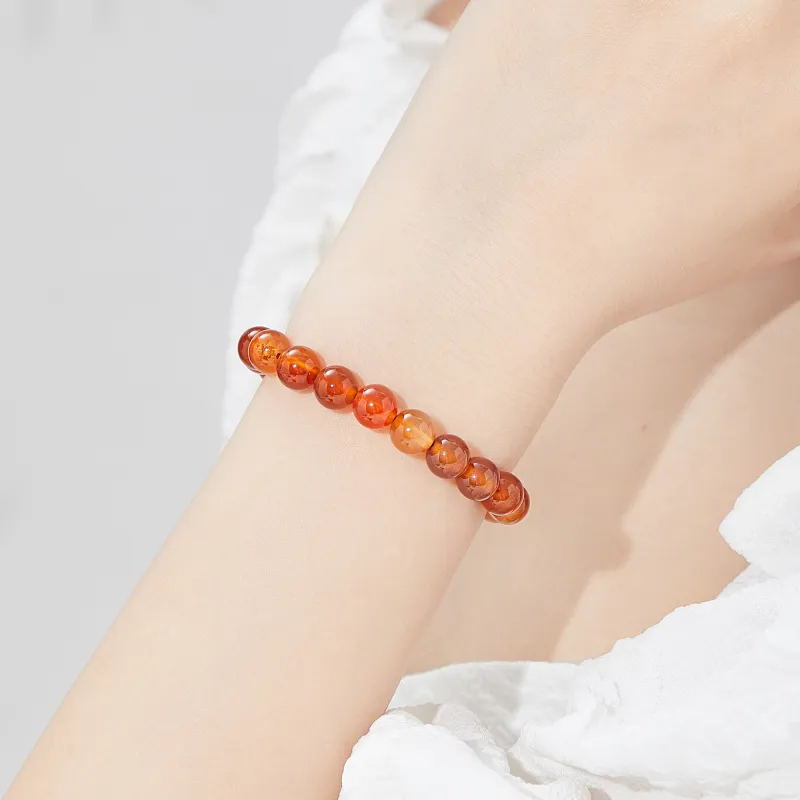 Lao Feng Xiang Natural Chalcedony Bracelets Women's-2