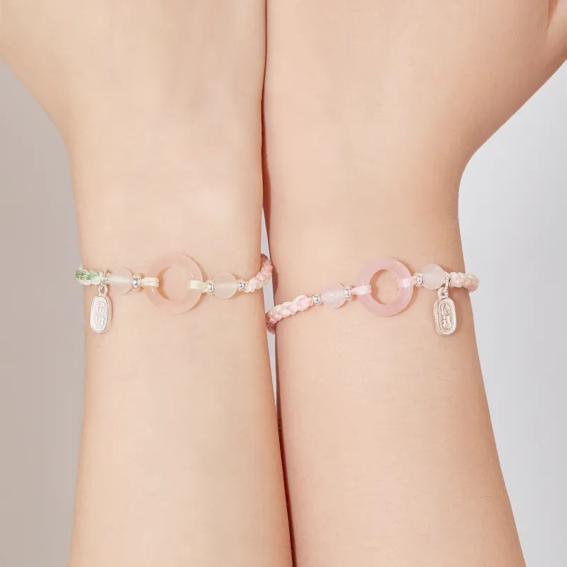 Lao Feng Xiang Chalcedony Bracelets Unisex-2
