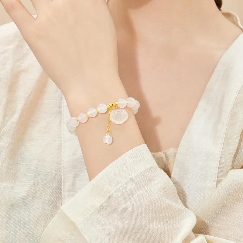 Lao Feng Xiang Chalcedony Bracelets Women's-1