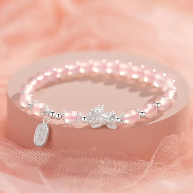 Lao Feng Xiang Chalcedony Bracelets Women's-4