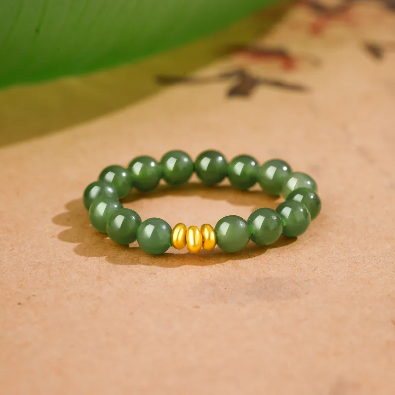 Lao Feng Xiang Rings Jasper Women's-1