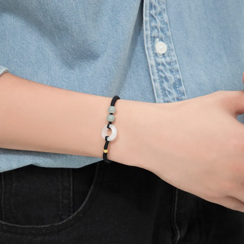 Lao Feng Xiang Agate Bracelets Unisex-16