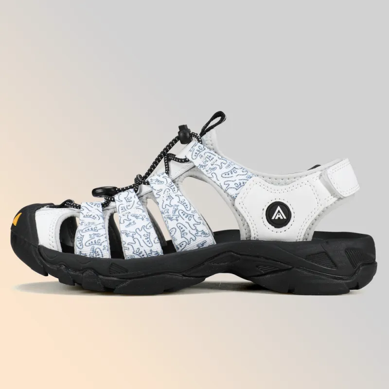 HUMTTO Slip Resistant, Odor Resistant, And Breathable River Trekking Shoes Women's Blue White-5