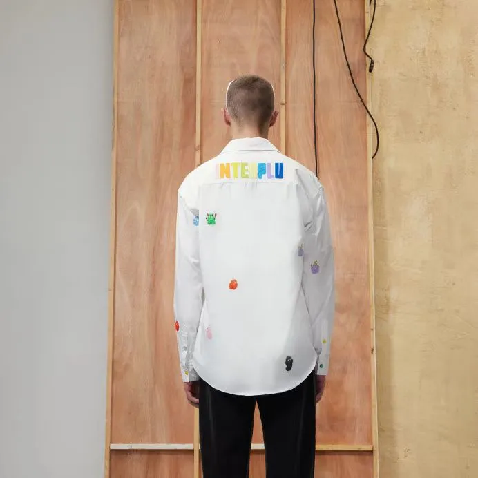 INTERPLU Shirts Unisex White-2