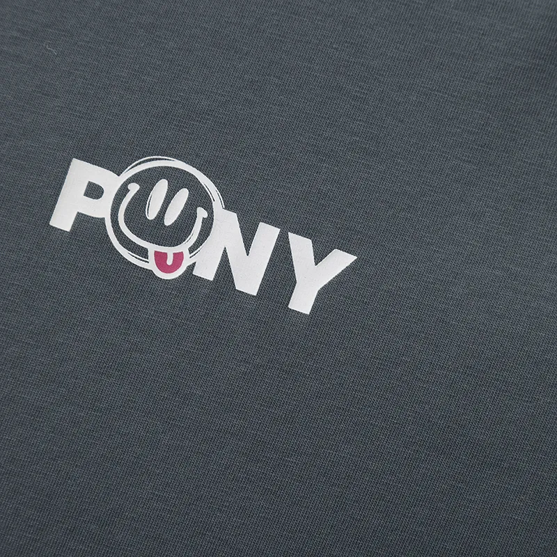 Pony T Shirts Unisex Dark Gray-6