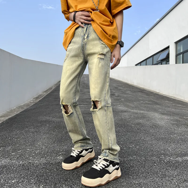 RAMPAGE Jeans Unisex Yellow Mud-2
