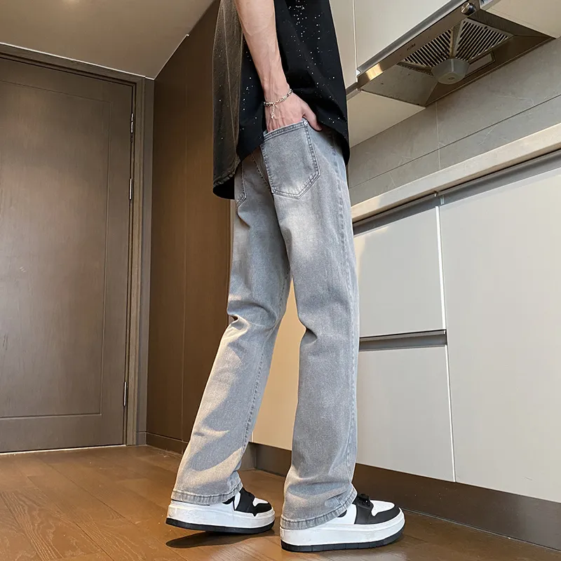 PANDA ADEVIL Jeans Unisex Smoke Gray-3