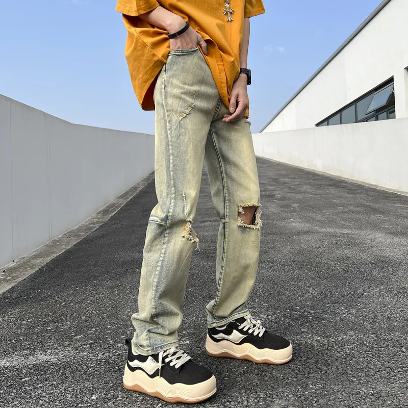RAMPAGE Jeans Unisex Yellow Mud-5