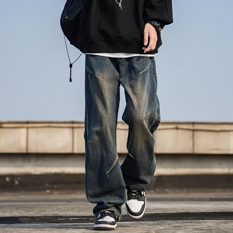 PAINT STAIN Jeans Unisex-15