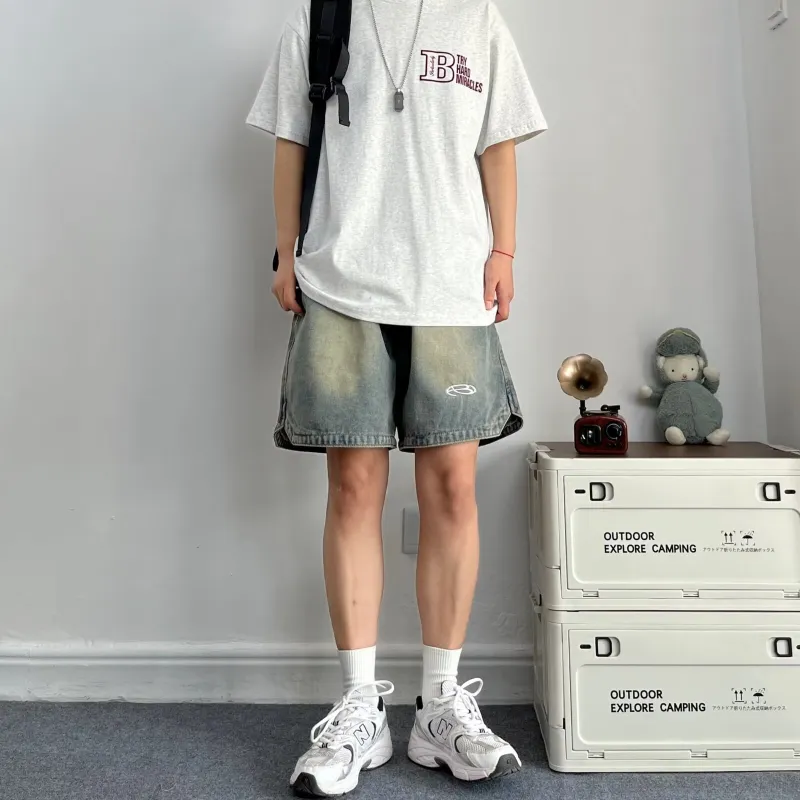 RAMPAGE Denim Shorts Unisex-1
