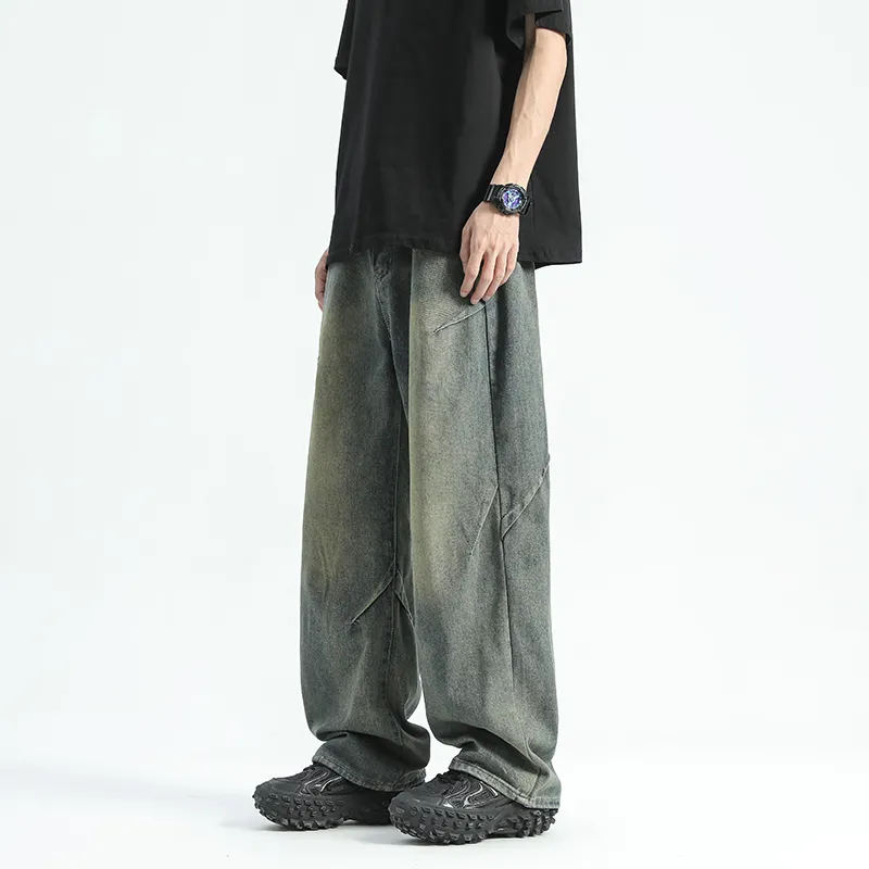 PAINT STAIN Jeans Unisex-13