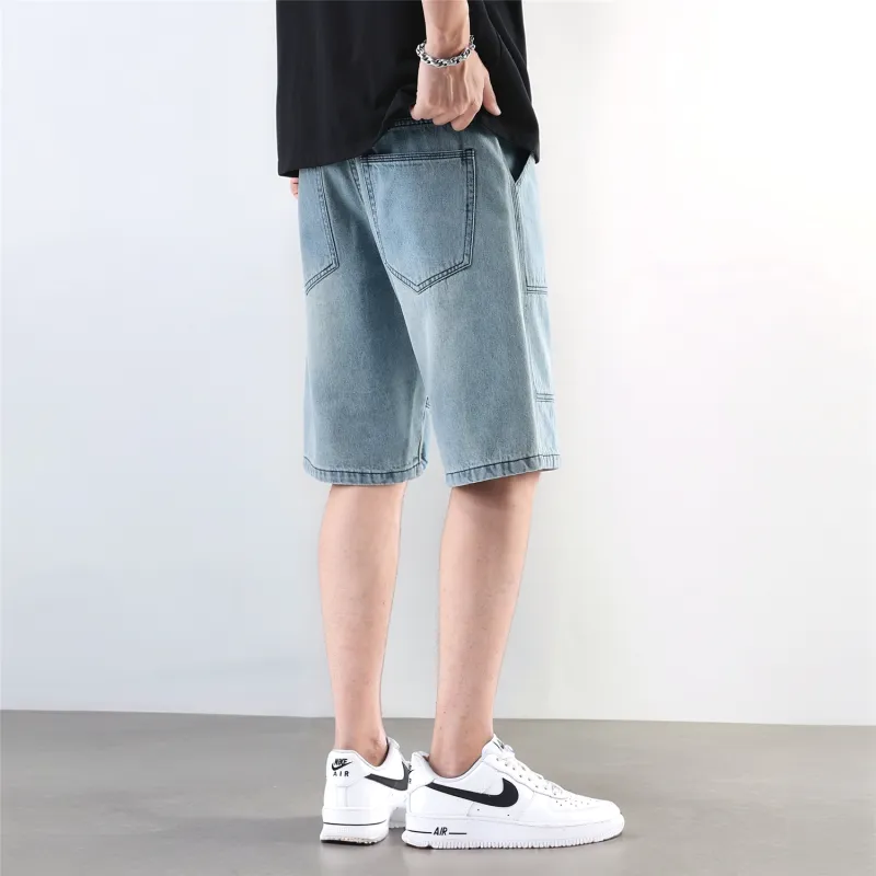 RAMPAGE Denim Shorts Unisex Blue-2