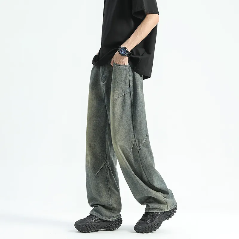PAINT STAIN Jeans Unisex-11