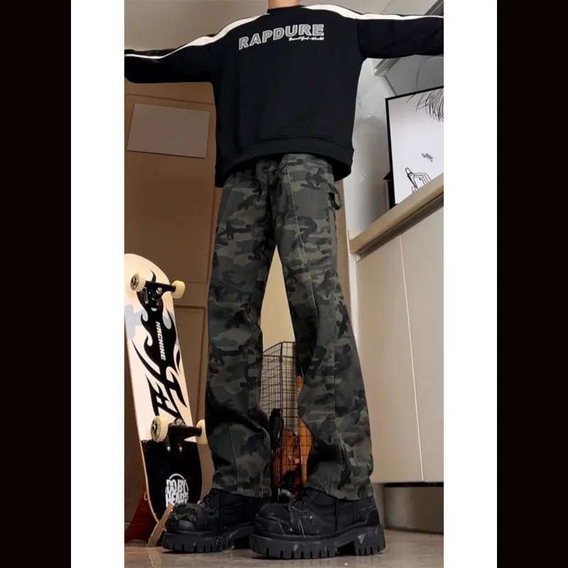 TESTUNG Jeans Unisex Camouflage-4