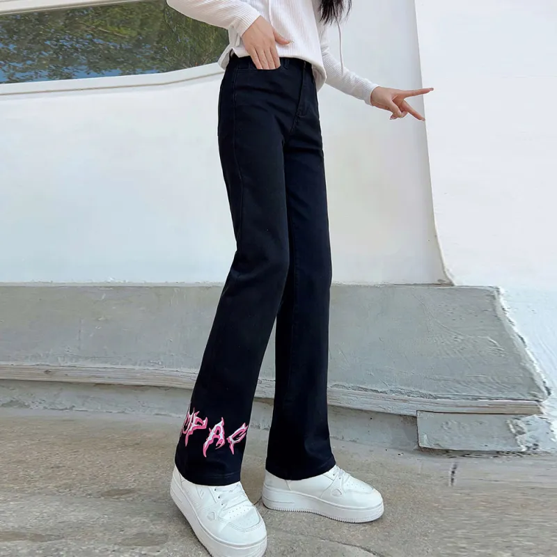 RAMPAGE Jeans Unisex Black Print-6