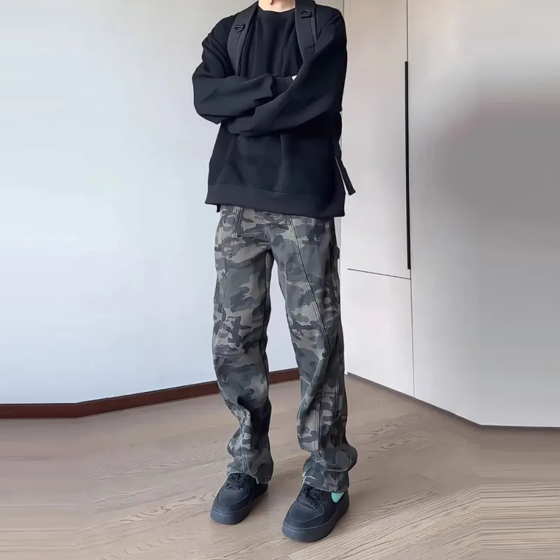 TESTUNG Jeans Unisex Camouflage-6