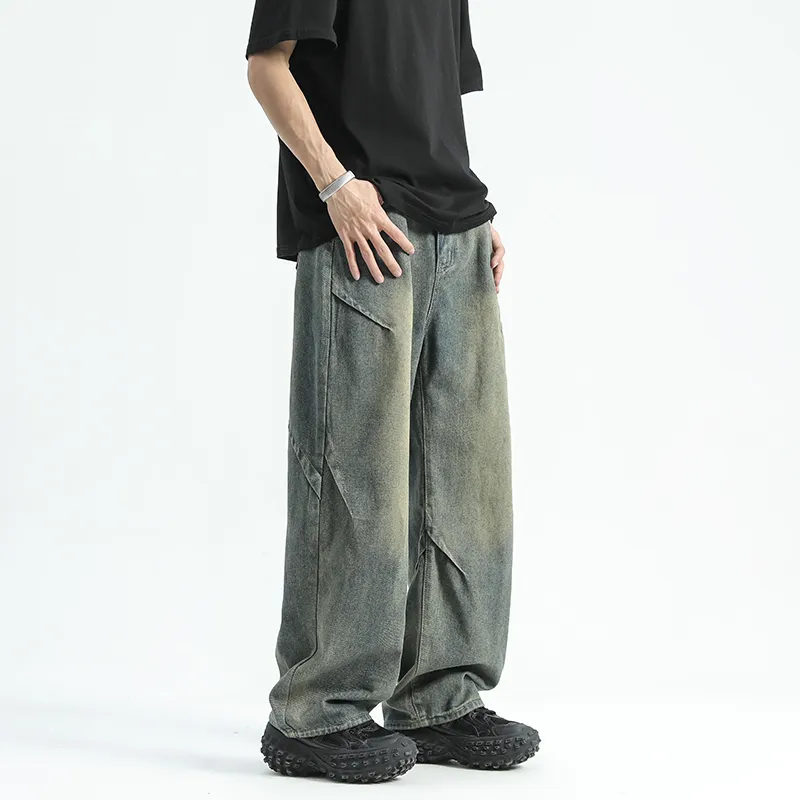 PAINT STAIN Jeans Unisex-12