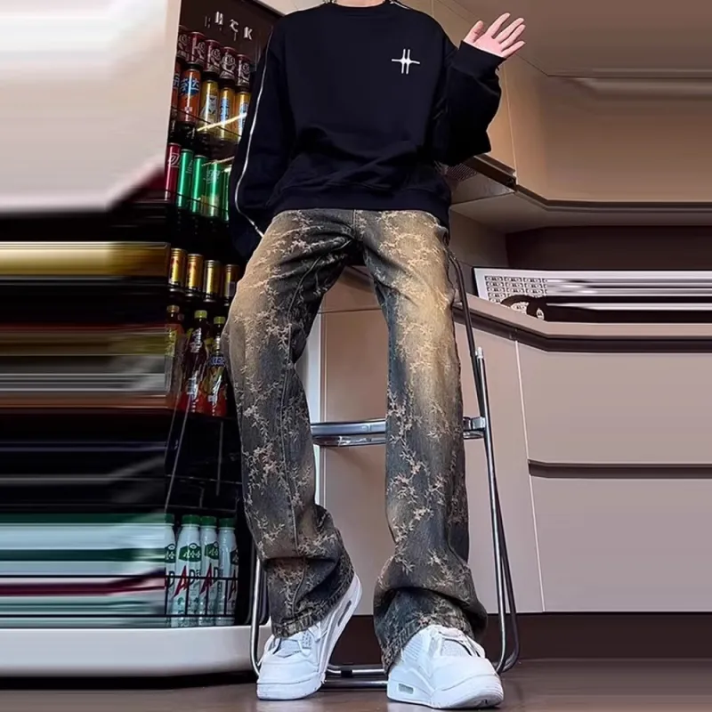 PAINT STAIN Jeans Unisex-1
