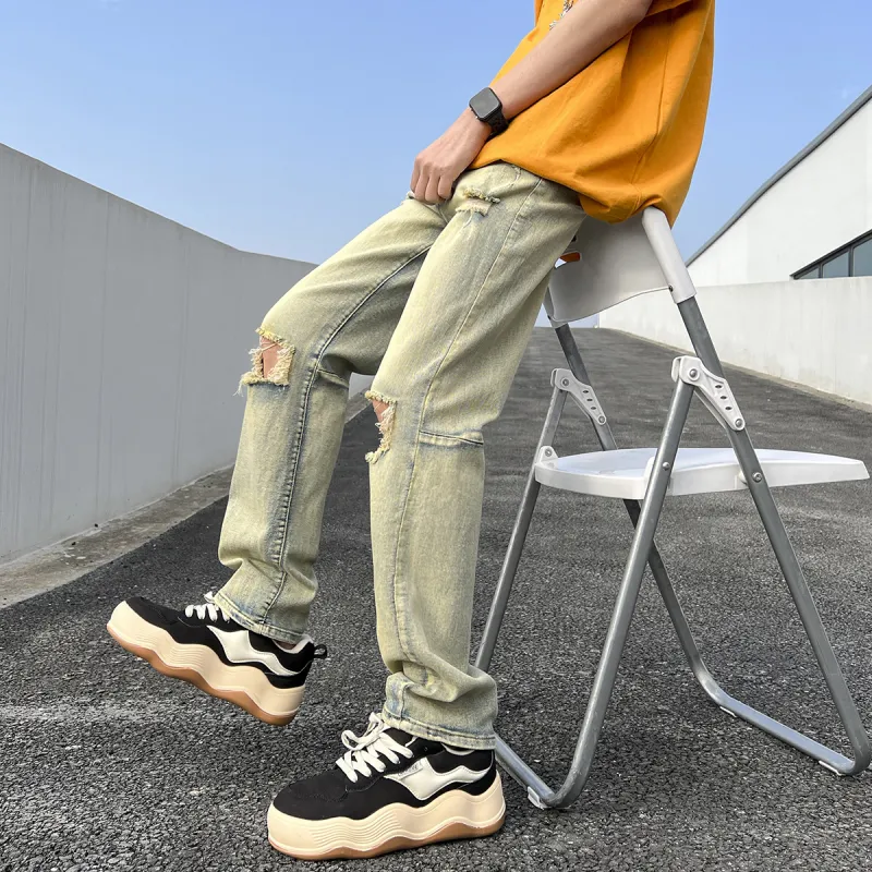 RAMPAGE Jeans Unisex Yellow Mud-6