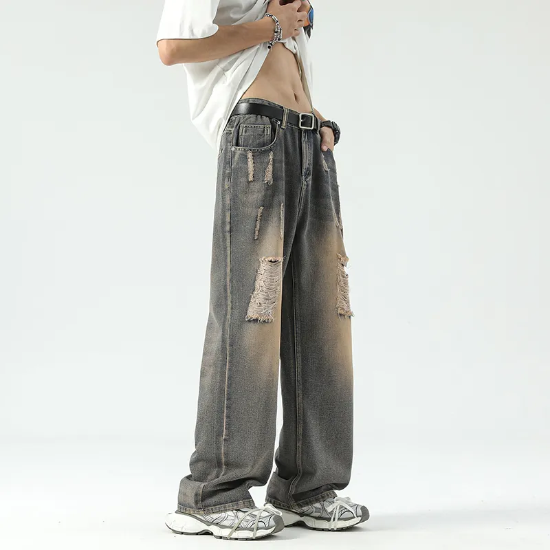 RAMPAGE Jeans Men's Vintage Yellow-1
