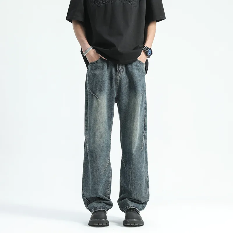 PAINT STAIN Jeans Unisex-22