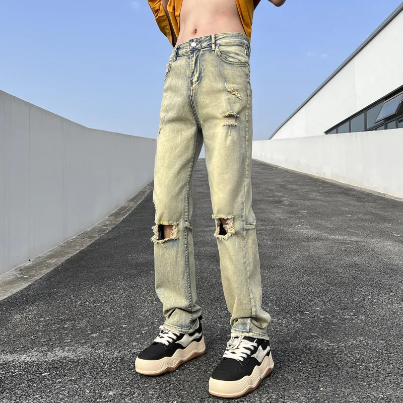 RAMPAGE Jeans Unisex Yellow Mud-3
