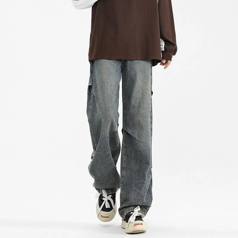 PAINT STAIN Jeans Unisex Dark Purple-91