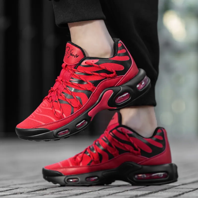 TOMAY Anti Slip And Wear Resistant Height Increasing Low Top Running Shoes Men's-4