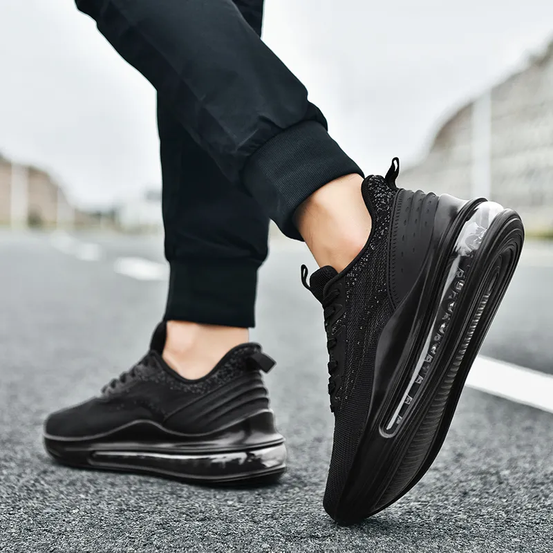 TOMAY Anti-Slip And Wear-Resistant Breathable Low-Top Running Shoes Men's-3