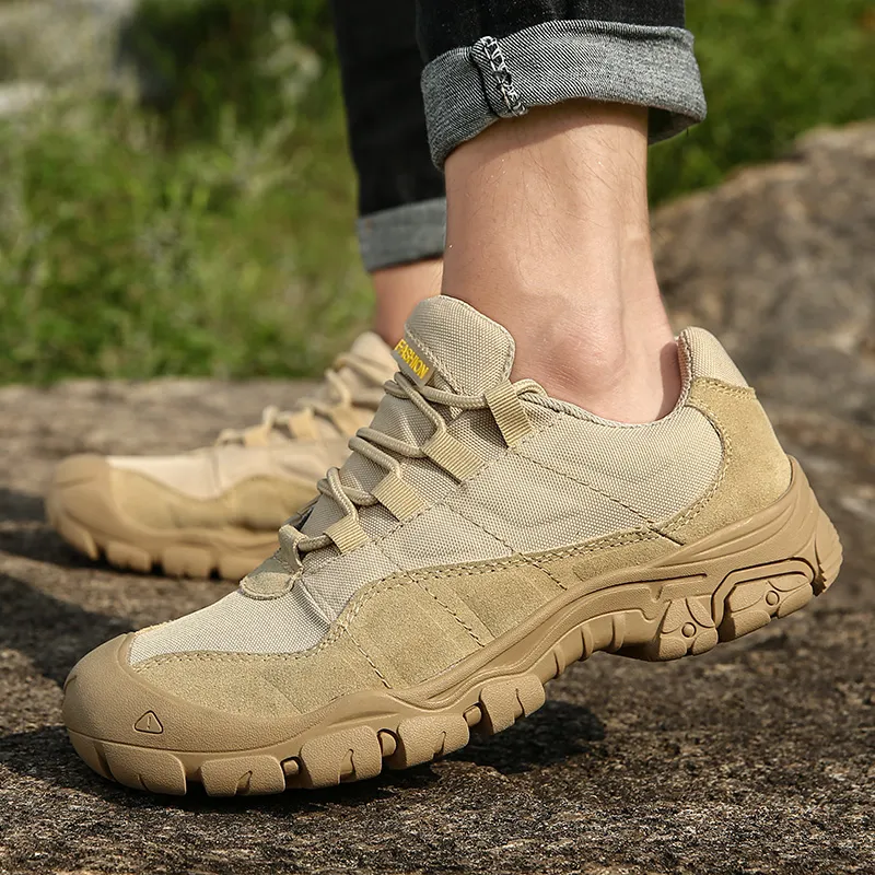 TOMAY Anti-Slip And Wear-Resistant Breathable Low-Top Casual Shoes Men's-8