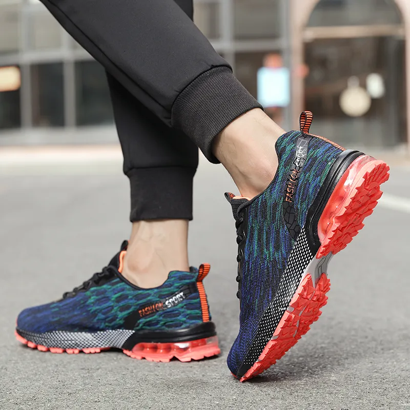 TOMAY Anti-Slip And Wear-Resistant Lightweight Low-Top Running Shoes Men's-4