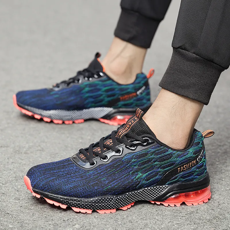 TOMAY Anti-Slip And Wear-Resistant Lightweight Low-Top Running Shoes Men's-2