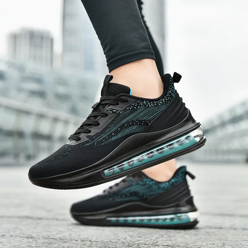 TOMAY Anti-Slip And Wear-Resistant Breathable Low-Top Running Shoes Men's-11