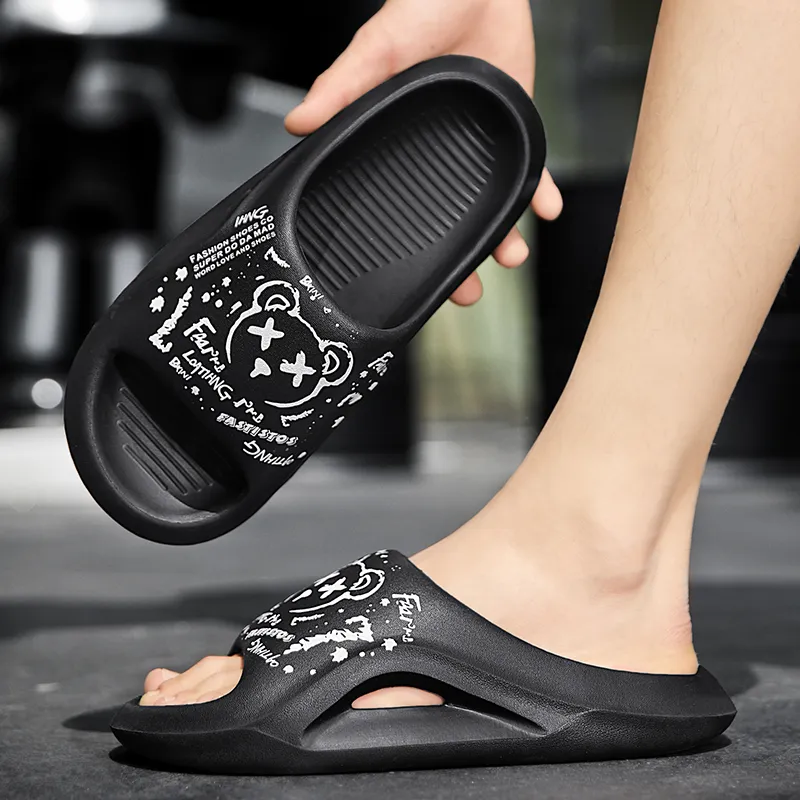 TOMAY Slide Slippers Platform Unisex-2
