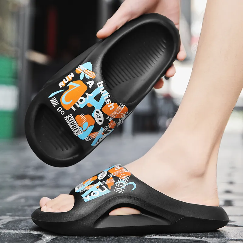 TOMAY Slide Slippers Platform Unisex-3