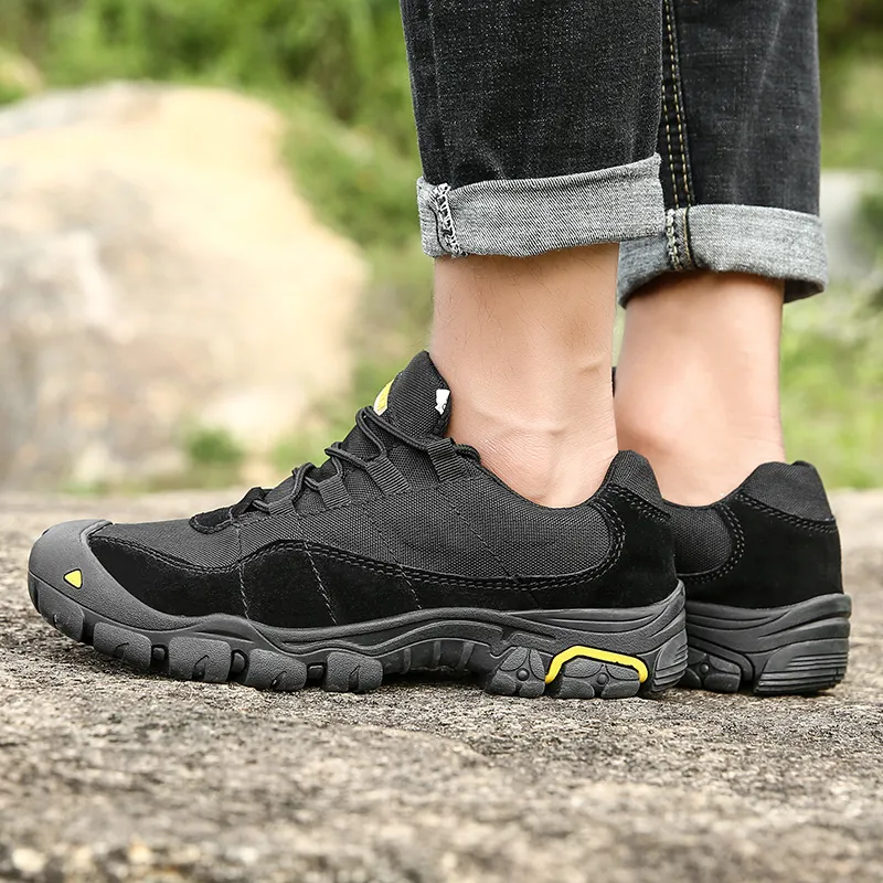TOMAY Anti-Slip And Wear-Resistant Breathable Low-Top Casual Shoes Men's-1