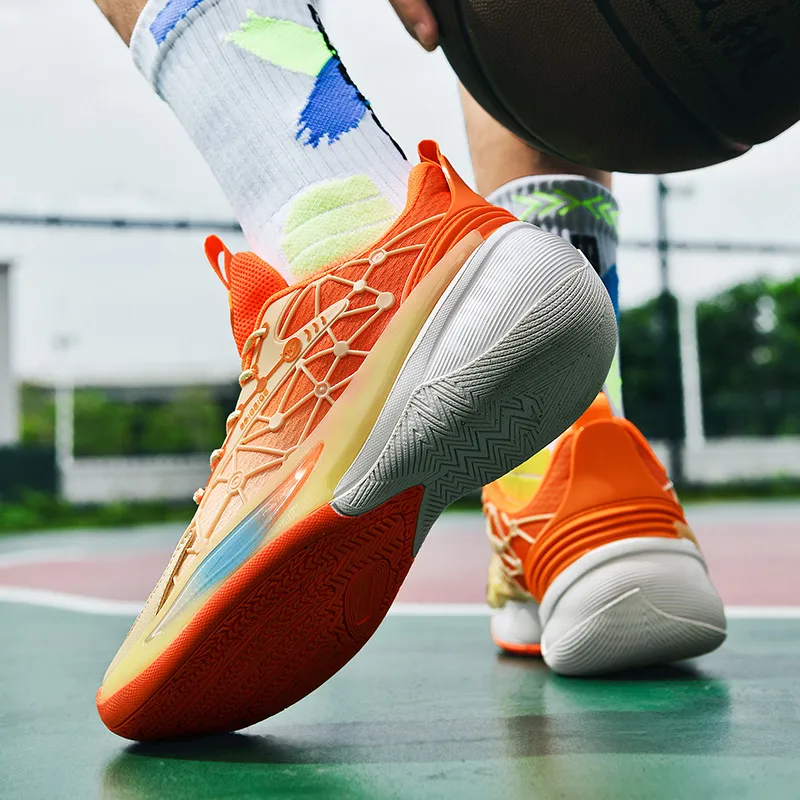 TOMAY Anti-Slip And Wear-Resistant Height Increasing Low-Top Basketball Shoes Men's-8