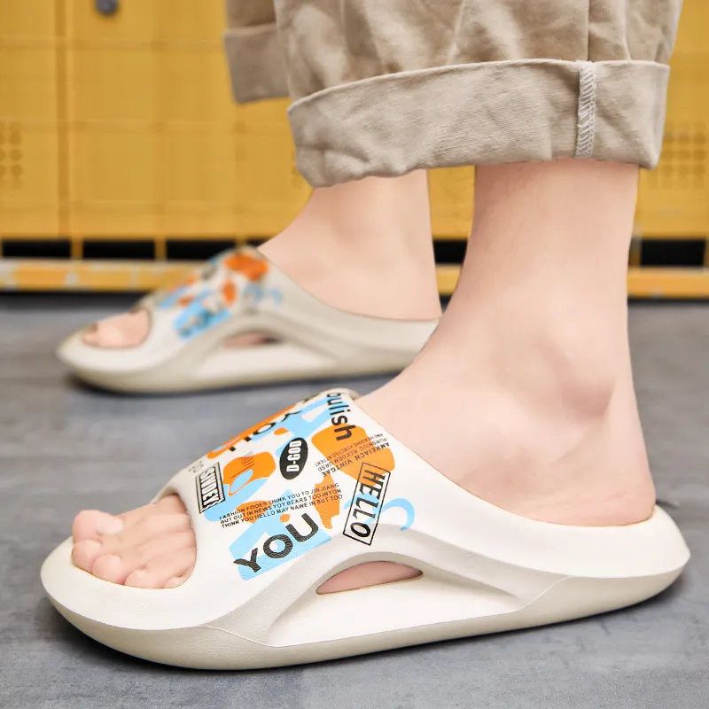 TOMAY Slide Slippers Platform Unisex-10