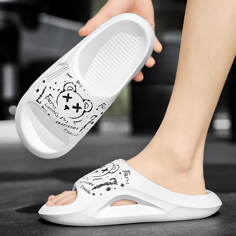 TOMAY Slide Slippers Platform Unisex-9