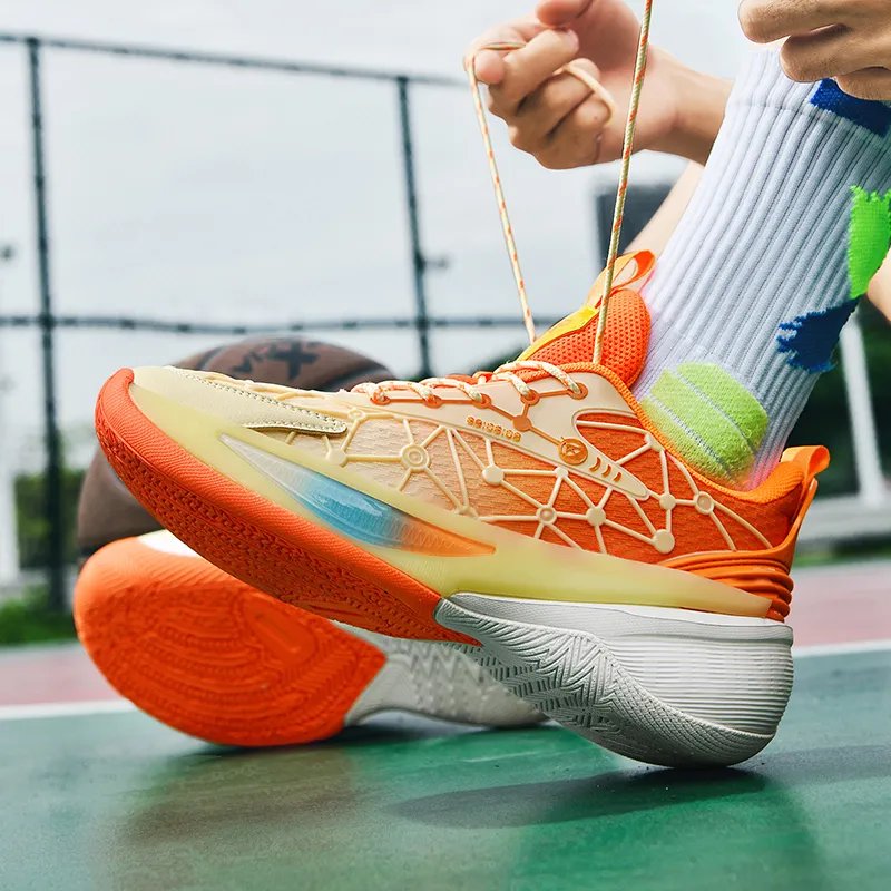 TOMAY Anti-Slip And Wear-Resistant Height Increasing Low-Top Basketball Shoes Men's-9