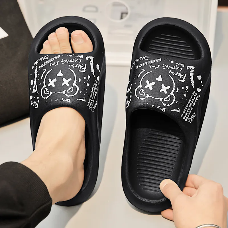 TOMAY Slide Slippers Platform Unisex-4