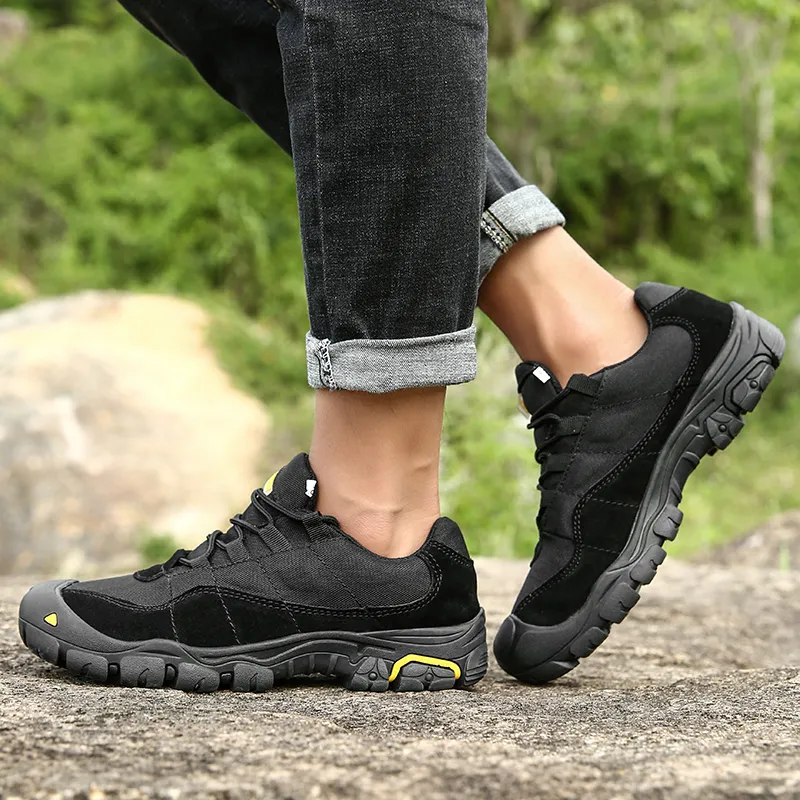 TOMAY Anti-Slip And Wear-Resistant Breathable Low-Top Casual Shoes Men's-2