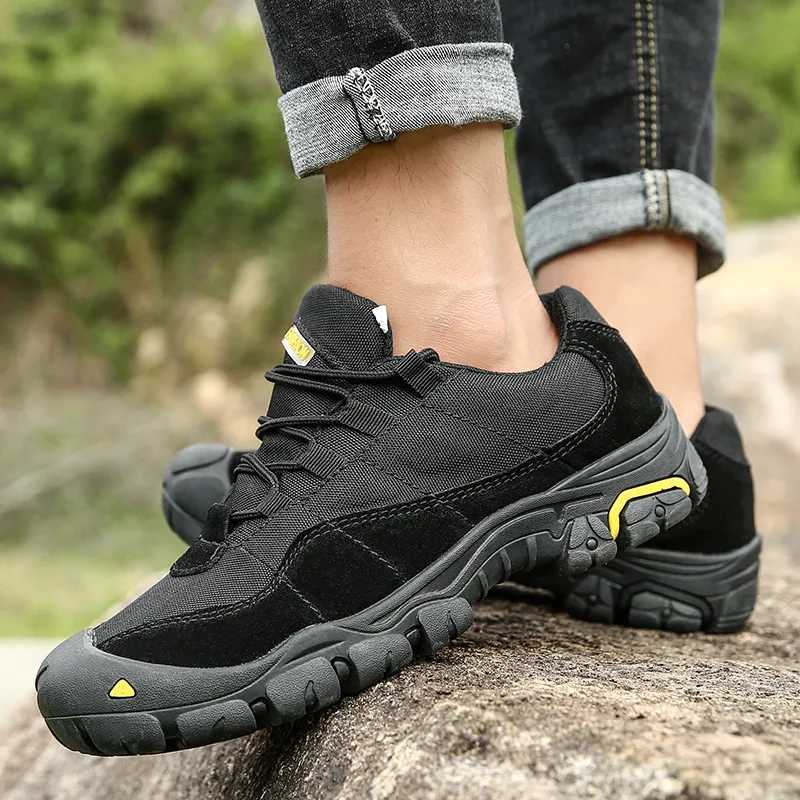 TOMAY Anti-Slip And Wear-Resistant Breathable Low-Top Casual Shoes Men's-5