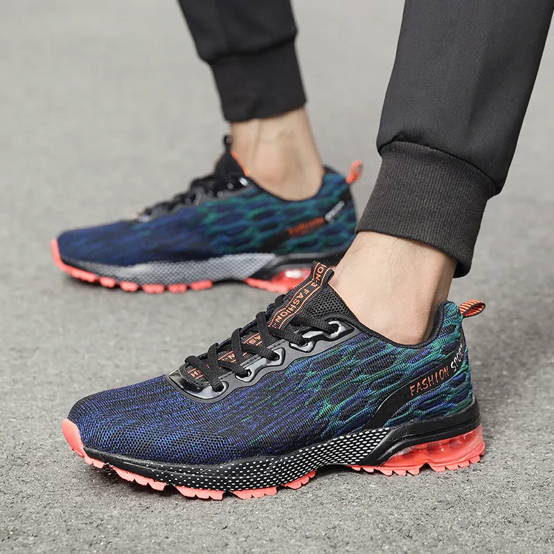 TOMAY Anti-Slip And Wear-Resistant Lightweight Low-Top Running Shoes Men's-11