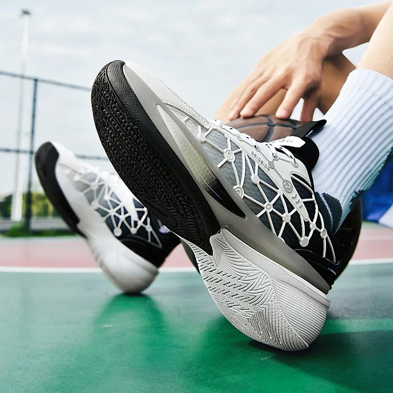 TOMAY Anti-Slip And Wear-Resistant Height Increasing Low-Top Basketball Shoes Men's-18